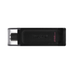 Mälupulk DataTraveler 70, 256GB, USB-C 3.2, must, Kingston