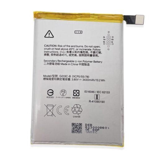 Battery, Google Pixel 3 XL - Original (varuosa)