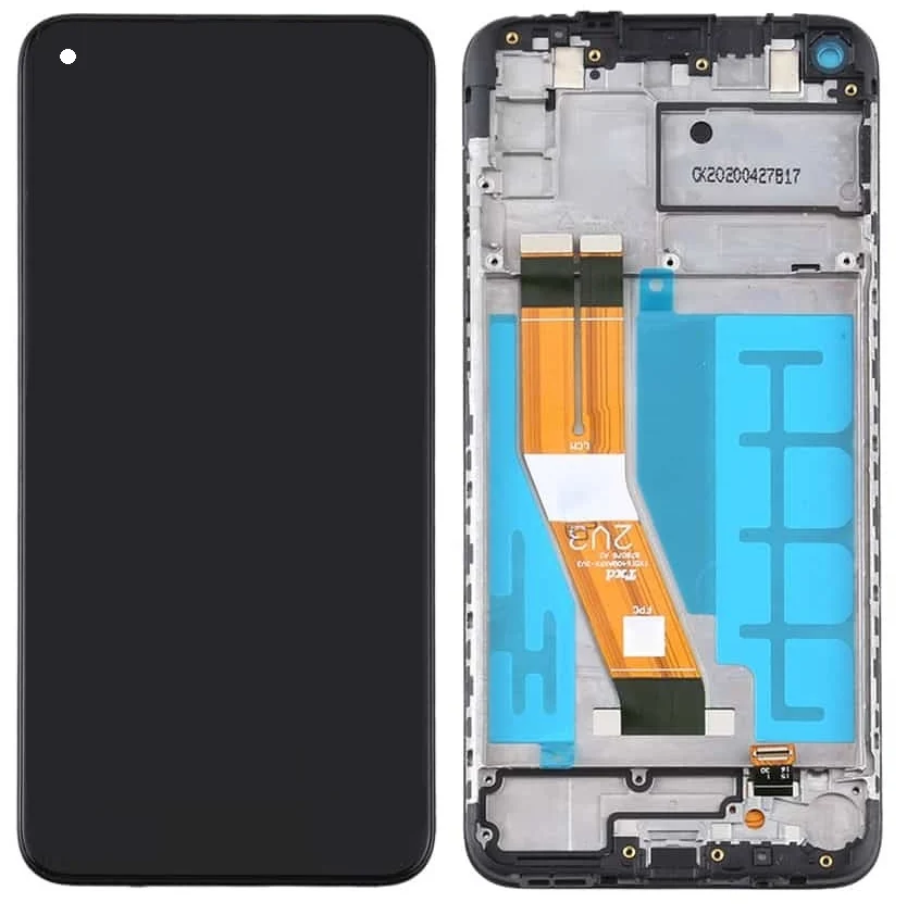 OLED Touchscreen - Black, Galaxy A11; SM-A115F - Original (varuosa)