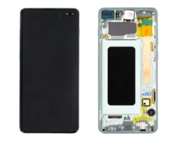 OLED Touchscreen - Prism green, Galaxy S10 Plus; SM-G975F - Original (varuosa)