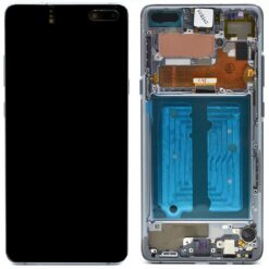 OLED Touchscreen - Black, Galaxy S10 (5G); SM-G976 - Original (varuosa)