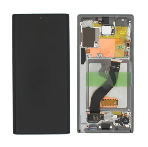 OLED Touchscreen - Silver, Galaxy Note 10; SM-N970 - Original (varuosa)