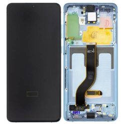 OLED Touchscreen - Cloud Blue, Galaxy S20 Plus; SM-G985F - Original (varuosa)