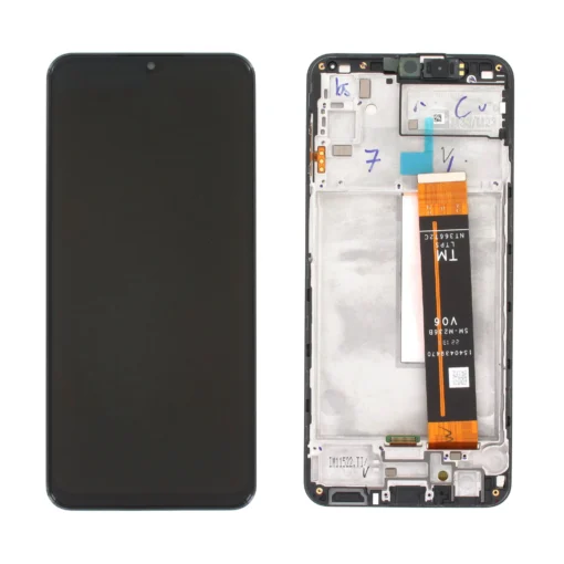 OLED Touchscreen - Black, Galaxy M23; SM-M236B - Original (varuosa)
