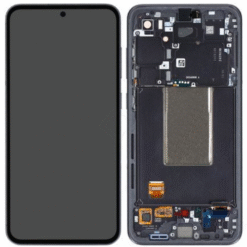 OLED Touchscreen (incl. pre-assembled frame) - Black, Galaxy S24 FE; SM-S721 - Original (varuosa)