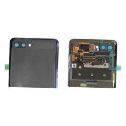OLED Touchscreen (outer) - Mirror Black, Galaxy Z Flip; SM-F700F - Original (varuosa)