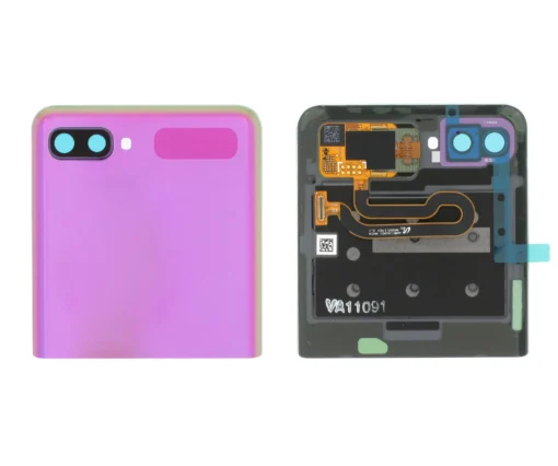 OLED Touchscreen (outer) - Mirror Purple Galaxy Z Flip; SM-F700F - Original (varuosa)