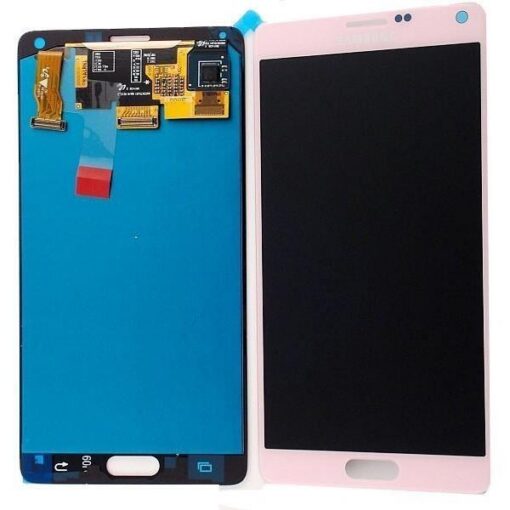 OLED Touchscreen - Pink (incl. adhesive), Galaxy Note 4; SM-N910 - Original (varuosa)