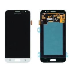 LCD Touchscreen - White (incl. adhesive), Galaxy J3 (2016); SM-J320 - Original (varuosa)