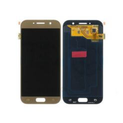 OLED Touchscreen (excl. adhesive) - Gold, Galaxy A3 (2017); SM-A320 - Original (varuosa)