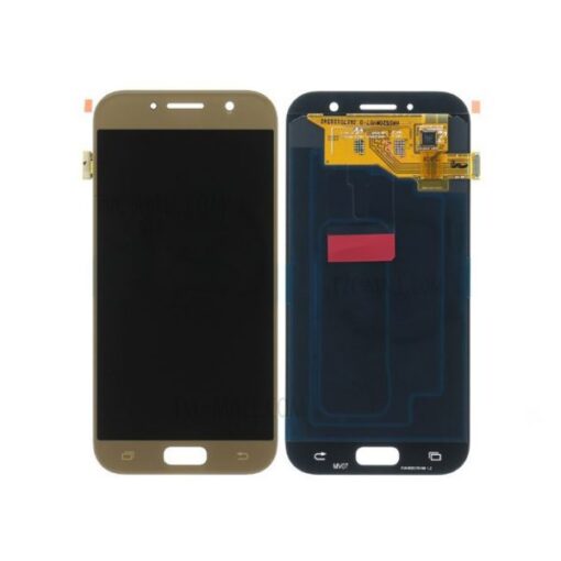 OLED Touchscreen (excl. adhesive) - Gold, Galaxy A3 (2017); SM-A320 - Original (varuosa)