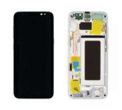 OLED Touchscreen - Silver (excl. adhesive), Galaxy S8; SM-G950 - Original (varuosa)
