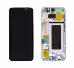 OLED Touchscreen - Violet (excl. adhesive), Galaxy S8; SM-G950 - Original (varuosa)