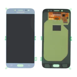 OLED Touchscreen - Silver (incl. adhesive), Galaxy J7 (2017); SM-J730F - Original (varuosa)