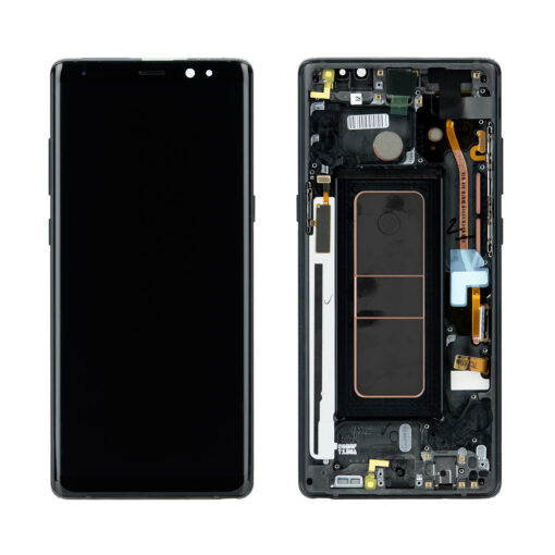 OLED Touchscreen (excl. adhesive) - Black, Galaxy Note 8; SM-N950 - Original (varuosa)