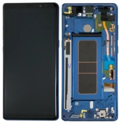 OLED Touchscreen (incl. adhesive) - Blue, Galaxy Note 8; SM-N950 - Original (varuosa)