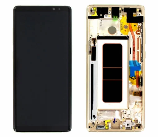 OLED Touchscreen (excl. adhesive) - Gold, Galaxy Note 8; SM-N950 - Original (varuosa)