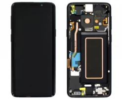 OLED Touchscreen (excl. adhesive) - Black, Galaxy S9; SM-G960F - Original (varuosa)
