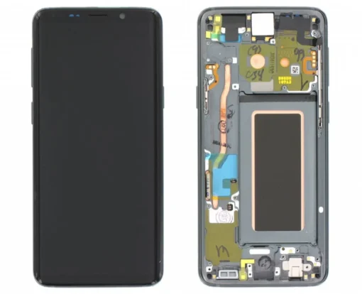 OLED Touchscreen - Grey, Galaxy S9; SM-G960 - Original (varuosa)