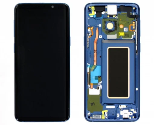 OLED Touchscreen (excl. adhesive) - Blue, Galaxy S9; SM-G960F - Original (varuosa)