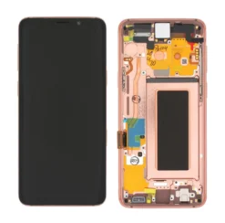 OLED Touchscreen - Gold, Galaxy S9; SM-G960F - Original (varuosa)