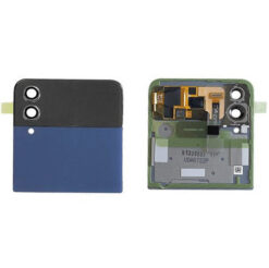 OLED Touchscreen (outer) - Navy Black, Galaxy Z Flip4, SM-F721B - Original (varuosa)