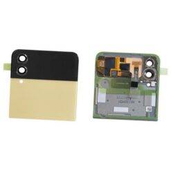 OLED Touchscreen (outer) - Yellow/Gold, Galaxy Z Flip4, SM-F721B - Original (varuosa)