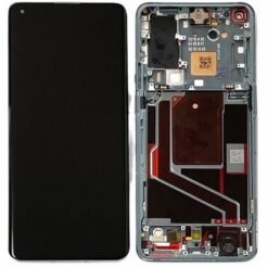 LCD Touchscreen (Refurb & incl. frame) - Black, OnePlus 9 Pro - Refurbished (varuosa)