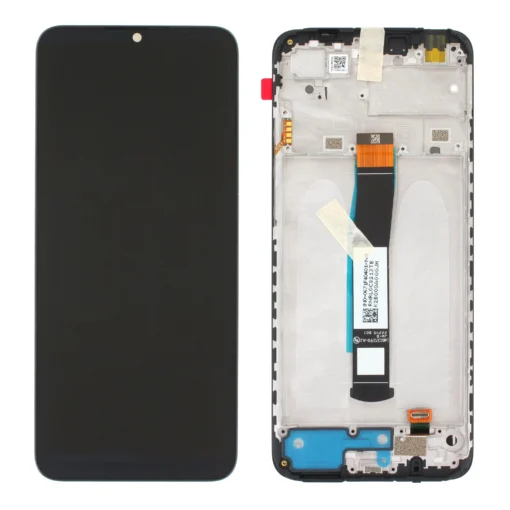 LCD Touchscreen - Black, Redmi 10C - Original (varuosa)