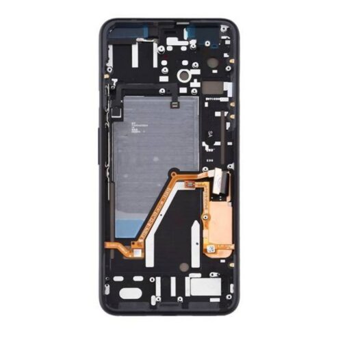 LCD Touchscreen (Refurb & incl. frame) - Just Black, Google Pixel 4 XL - Refurbished (varuosa)
