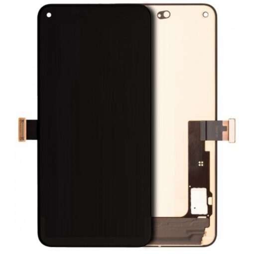 LCD Touchscreen (Refurb & incl. frame) - Just Black, Google Pixel 5 - Refurbished (varuosa)