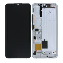 LCD Touchscreen - White, Xiaomi Mi Note 10 - Original (varuosa)