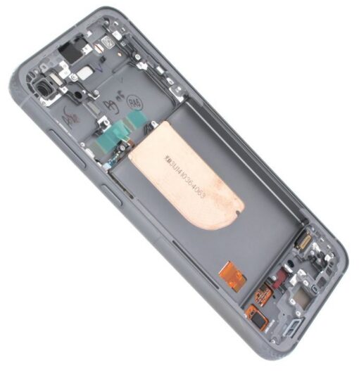 LCD screen Samsung S711 S23 FE 5G with touch screen and frame Graphite original (service pack)