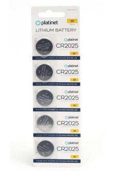 Lithium batteries Platinet 3V 5pcs CR-2025