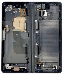Middle housing Samsung F936 Z Fold4 5G Phantom Black originalus (used Grade C)
