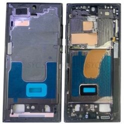 Middle housing Samsung S918 S23 Ultra Phantom Black original (used Grade B)