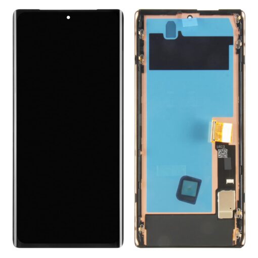 OLED Touchscreen (Pulled & incl. frame) - Stormy Black, Google Pixel 6 Pro - Pulled (varuosa)