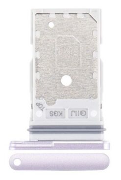 SIM card holder Samsung G990 S21 FE Lavender original (service pack)