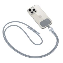 Kaelapael + kinnitusaas telefoniümbrisele, sinakashall, C5S, Tech-Protect