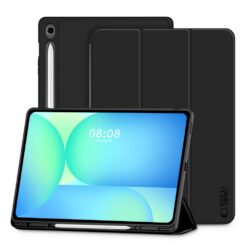 Kaitsekaaned SmartCase Pen, Samsung Galaxy Tab S10 FE+, must, Tech-Protect