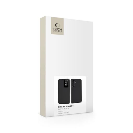 Kaitseümbris kaanega Smart Wallet, Samsung Galaxy A56 5G, must, Tech-Protect - Image 5