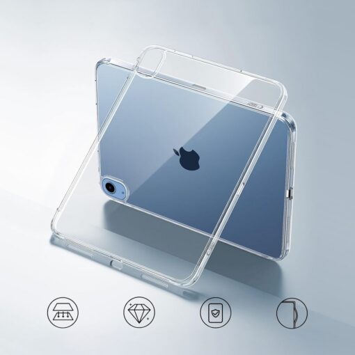 Kaitseümbris FlexAir Hybrid, Apple iPad 11" (2025) / iPad 10.9" (2022), läbipaistev, Tech-Protect - Image 2