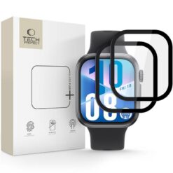Õhuke kaitseklaas Flex+, Huawei Watch Fit 4 / Fit 3, komplektis 2tk, Tech-Protect