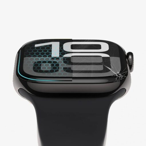 Õhuke kaitseklaas Flex+, Huawei Watch Fit 4 / Fit 3, komplektis 2tk, Tech-Protect - Image 4
