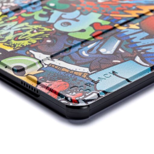 Telefoniümbris Reach Smart Leather Samsung X110/X115 Tab A9 8.7 graffiti - Image 4