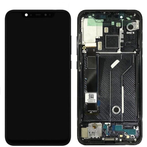 LCD Touchscreen - Black, Xiaomi Mi 8 - Original (varuosa)