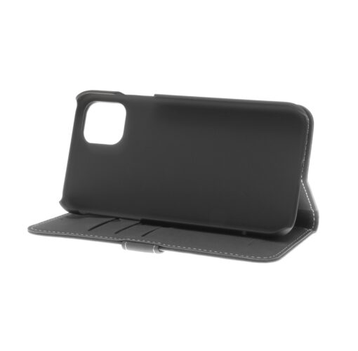 iPhone 11 Pro Max must Flip nahkkott - Image 4
