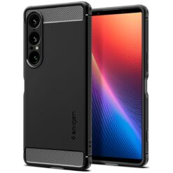 Kaitseümbris Rugged Armor, Sony Xperia 1 VII, must, Spigen