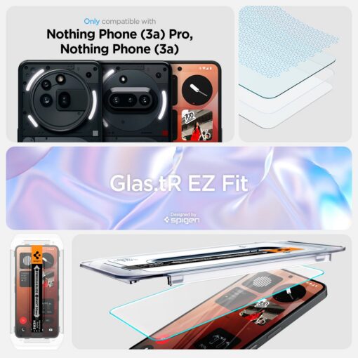 Kaitseklaas Glas.tR EZ Fit, Nothing Phone (3a) / (3a) Pro, Spigen - Image 2
