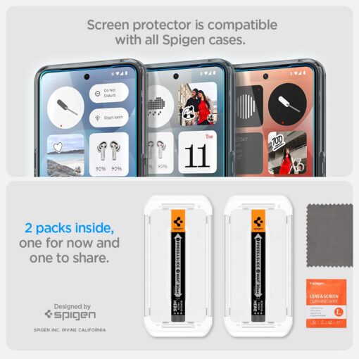 Kaitseklaas Glas.tR EZ Fit, Nothing Phone (3a) / (3a) Pro, Spigen - Image 7
